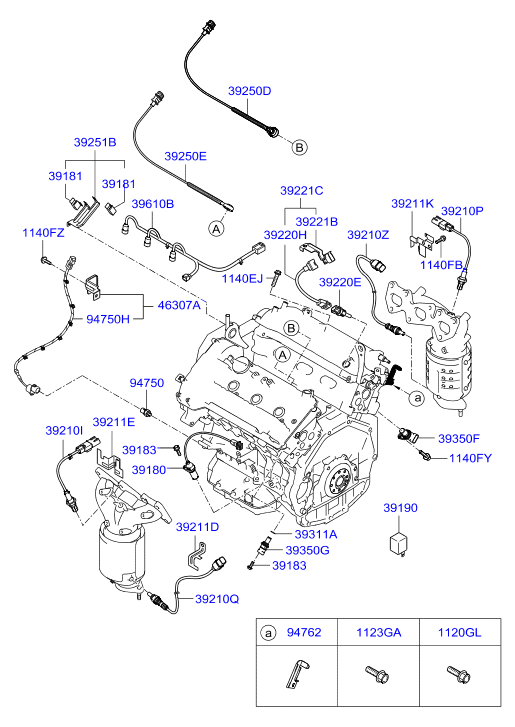 KIA 392103E140 - Sonda Lambda aaoparts.ro