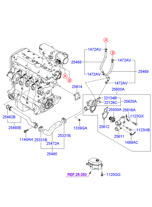 KIA 2561226870 - Etansare, supape aaoparts.ro