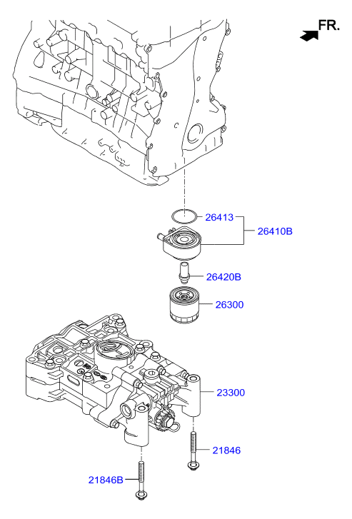KIA-HYUNDAI 26300-35530 - Filtru ulei aaoparts.ro