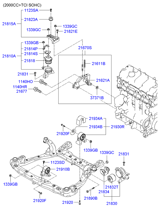 Hyundai 1339610003 - Piulita,galeria de evacuare aaoparts.ro