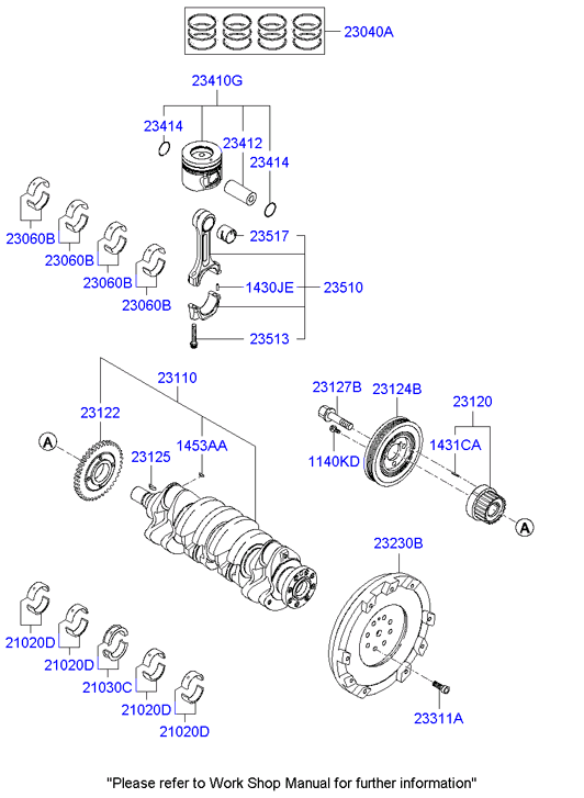 Hyundai 23200-27100 - Volanta aaoparts.ro