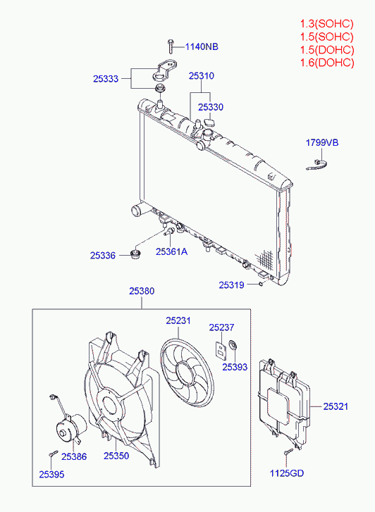 Hyundai 2533033101 - Buson,umplere ulei aaoparts.ro