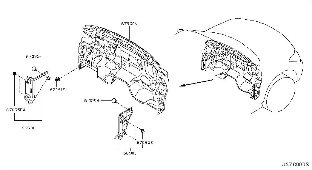 NISSAN 0155330001 - Clips, acoperire decorativa si protectie aaoparts.ro
