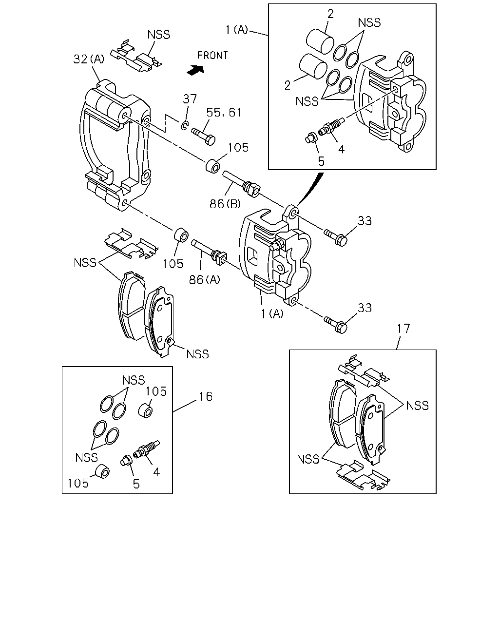 Delphi LP2037 - Set placute frana,frana disc aaoparts.ro