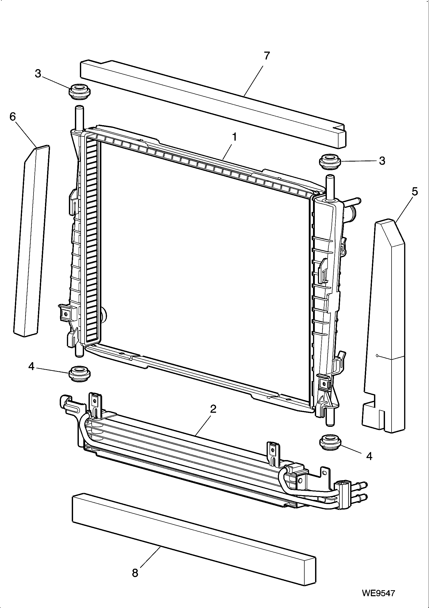 NRF 53782 - Radiator, racire motor aaoparts.ro