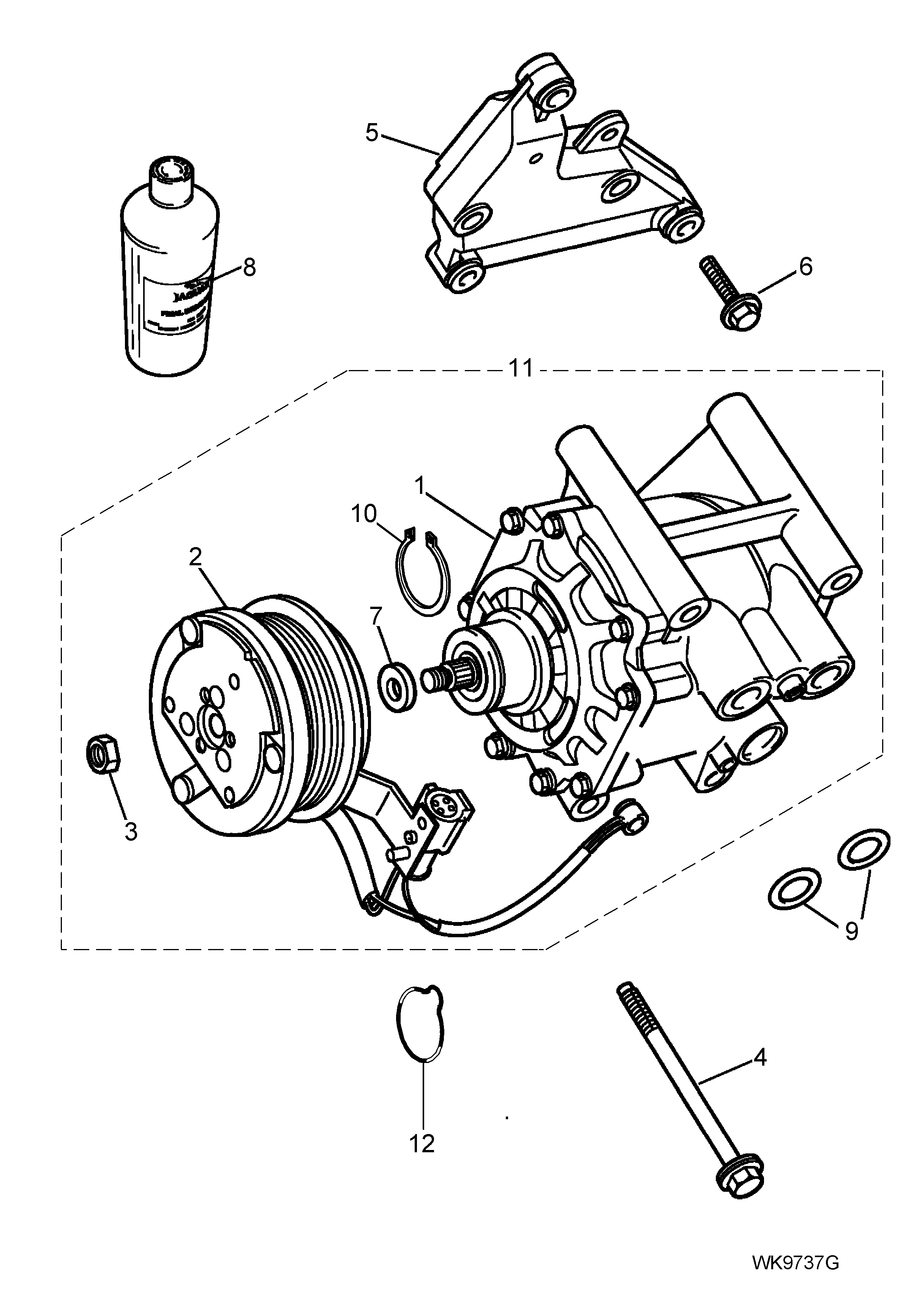 Jaguar C2S4 7472 - Compresor, climatizare aaoparts.ro