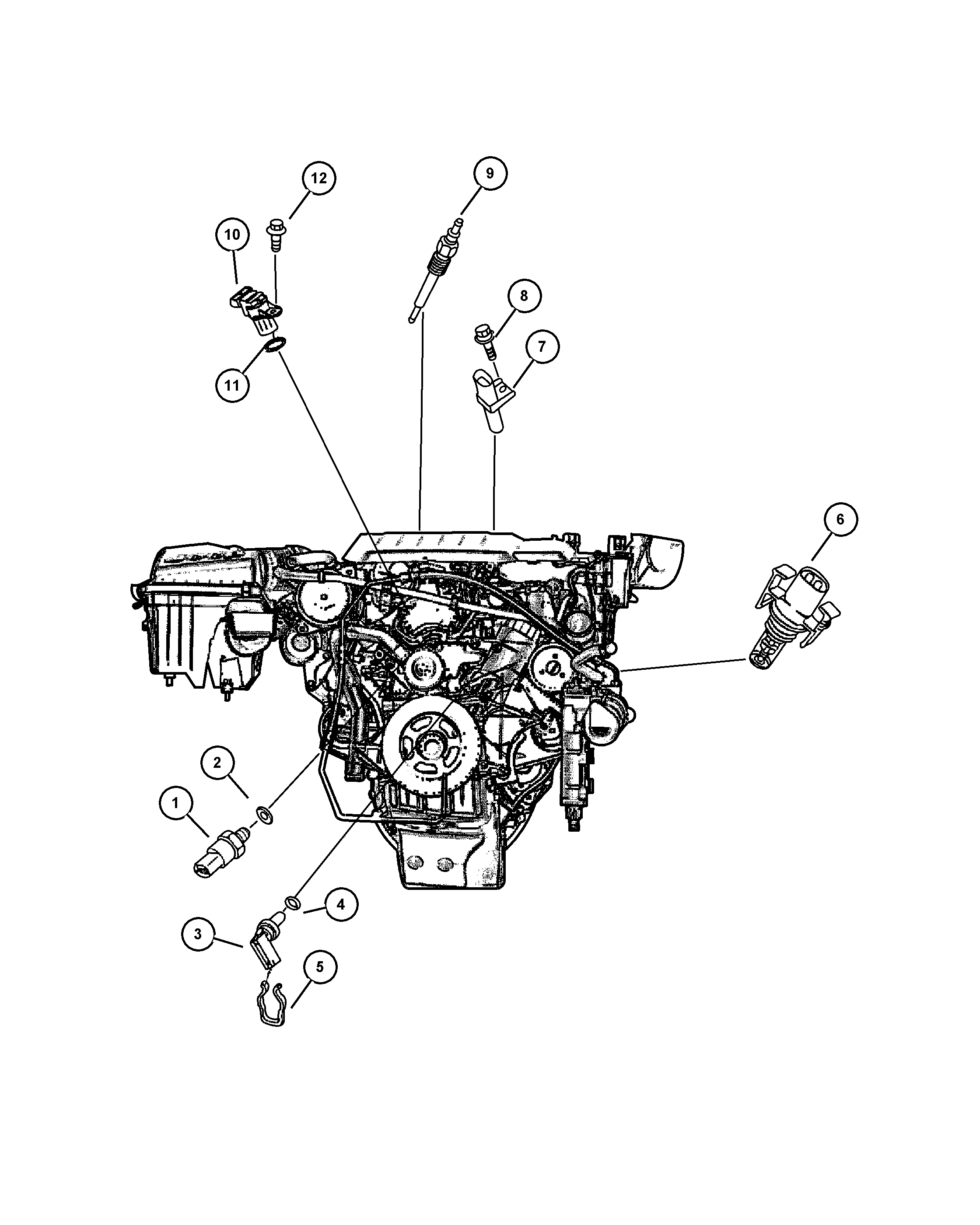 Jeep 5080 046AA - Bujie incandescenta aaoparts.ro