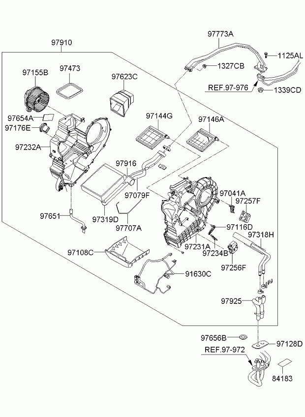 KIA-HYUNDAI 97179-1F200 - Rezistor, ventilator habitaclu aaoparts.ro