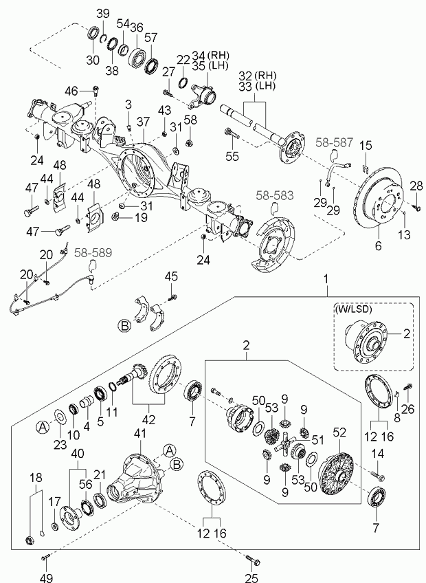 KIA-HYUNDAI 52321-3E000 - Bolt roata aaoparts.ro