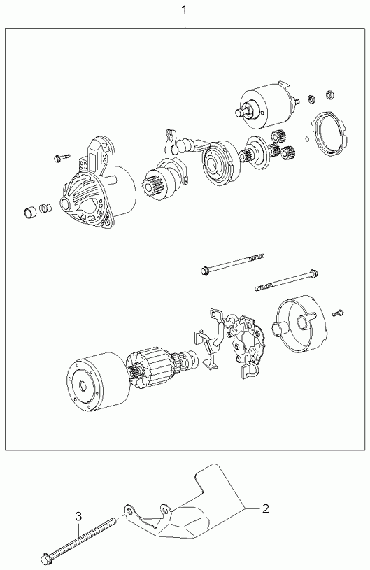 KIA-HYUNDAI 36100-35900 - Starter aaoparts.ro