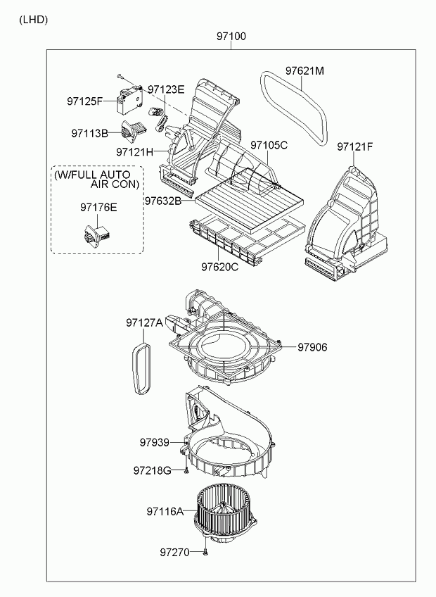 KIA-HYUNDAI 971791G000 - Rezistor, ventilator habitaclu aaoparts.ro