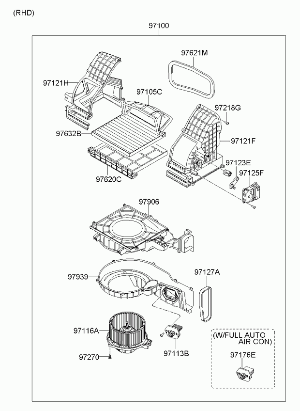 KIA-HYUNDAI 971791G000 - Rezistor, ventilator habitaclu aaoparts.ro