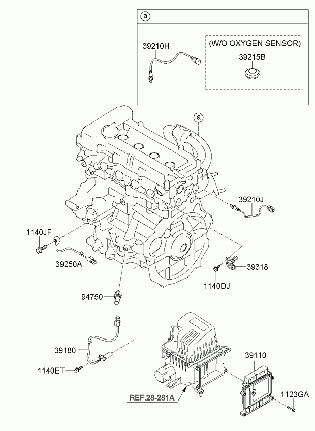 KIA-HYUNDAI 39350*2B010 - Senzor impulsuri, arbore cotit aaoparts.ro