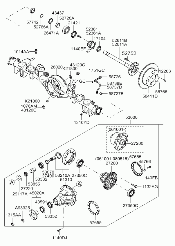 KIA-HYUNDAI 52321-3E000 - Bolt roata aaoparts.ro