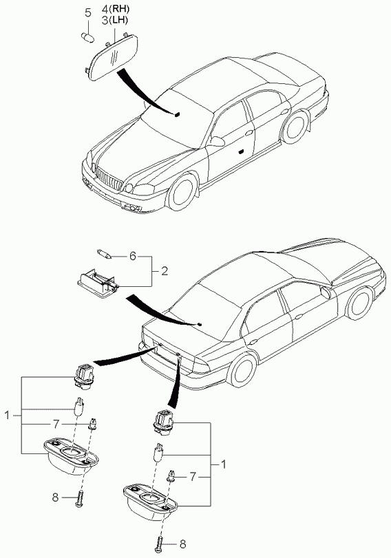 KIA-HYUNDAI 18643-05009E - Bec, lumina citire aaoparts.ro