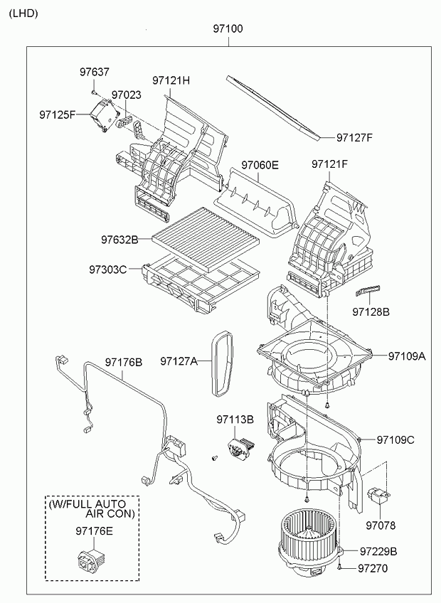 KIA-HYUNDAI 97179-1F200 - Rezistor, ventilator habitaclu aaoparts.ro