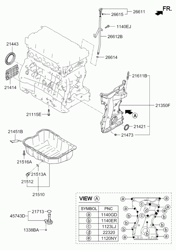 Hyundai 21513-23001 - Inel etansare, surub drena ulei aaoparts.ro