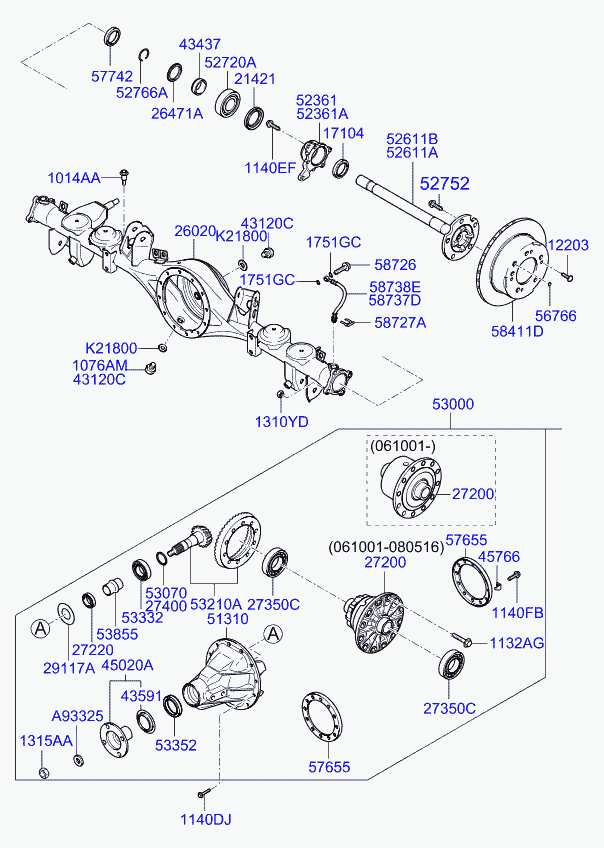 KIA-HYUNDAI 52321-3E000 - Bolt roata aaoparts.ro