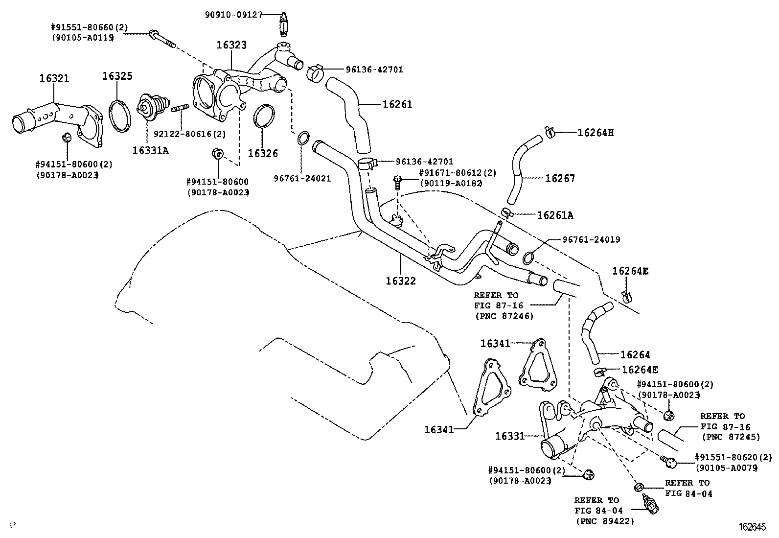 LEXUS 9091603133 - Termostat,lichid racire aaoparts.ro