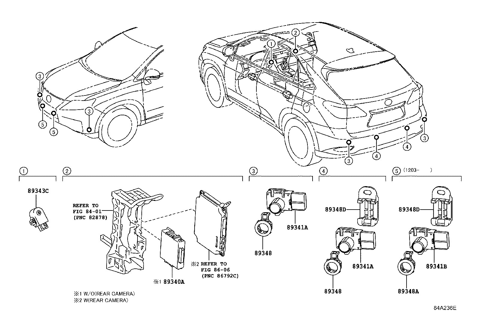 LEXUS 89341-33210-A2 - Sensor, ajutor parcare aaoparts.ro