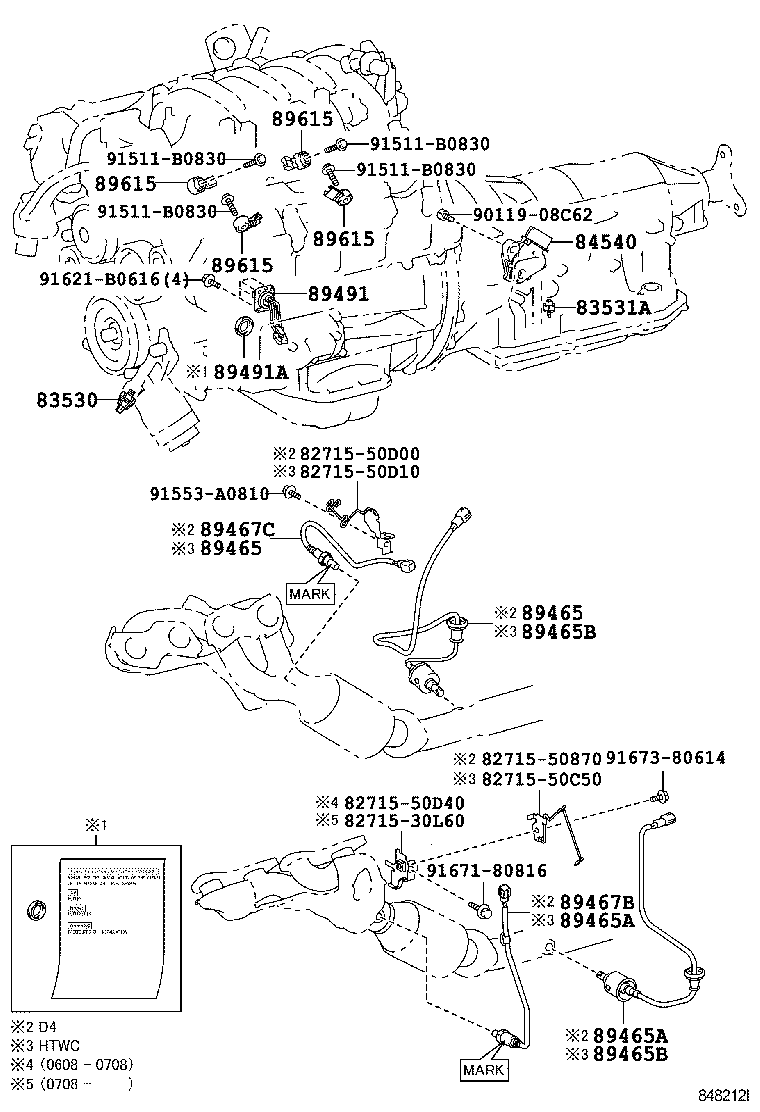 LEXUS 8946750010 - Sonda Lambda aaoparts.ro