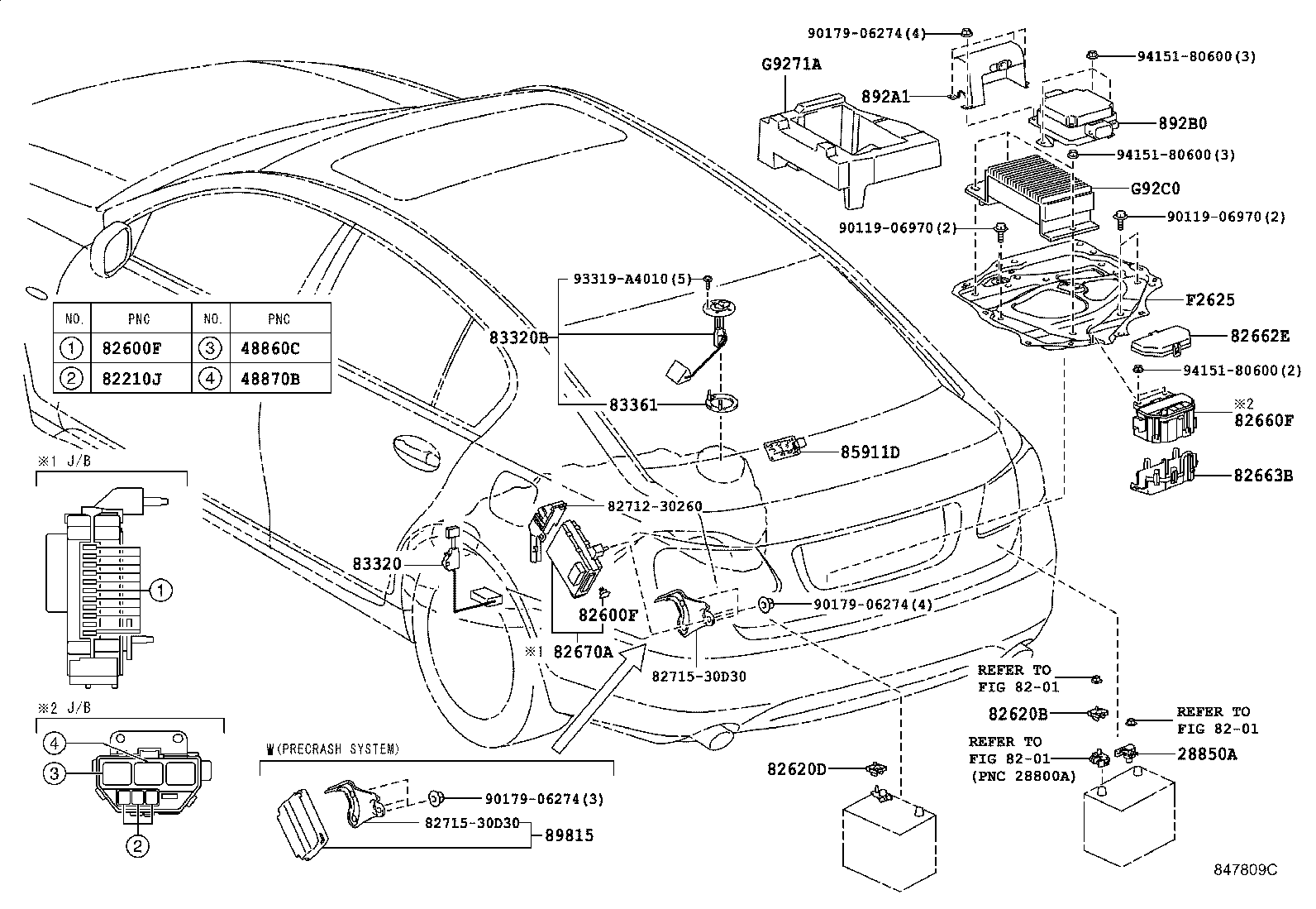 TOYOTA 9098208280 - Cutie cu sigurante aaoparts.ro