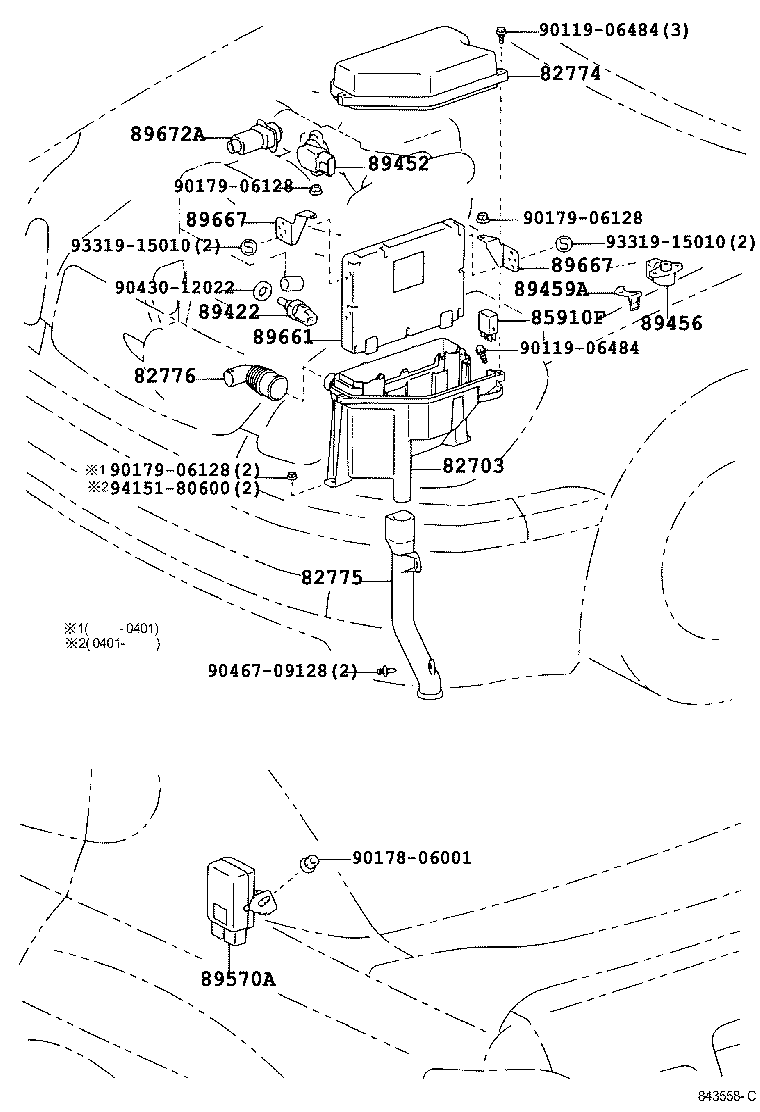 LEXUS 89422-30030 - Senzor,temperatura lichid de racire aaoparts.ro