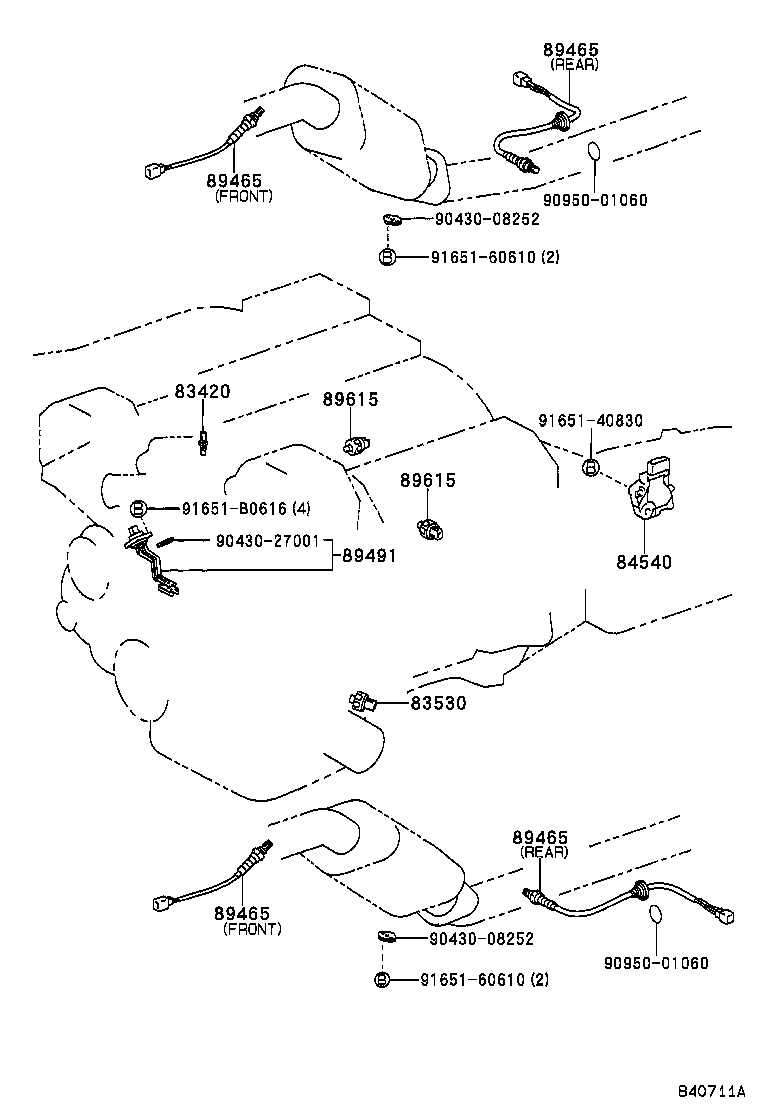 Delphi ES20194-12B1 - Sonda Lambda aaoparts.ro