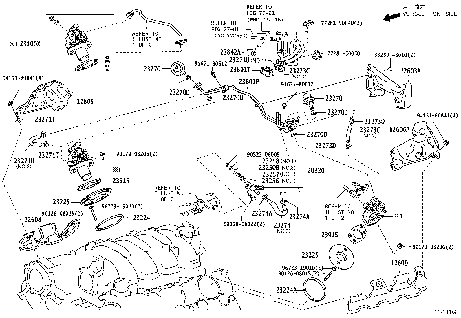 TOYOTA 96723-19010 - Garnitura, suruburi capac supape aaoparts.ro
