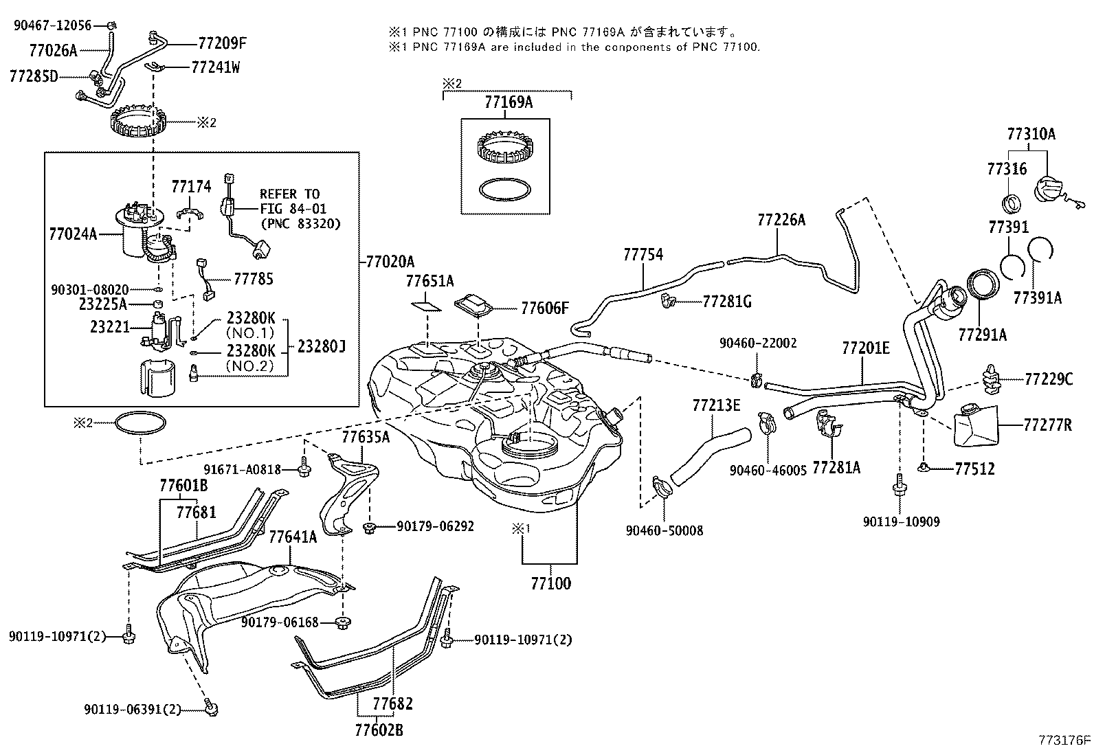 TOYOTA (FAW) 7702447040 - Filtru combustibil aaoparts.ro