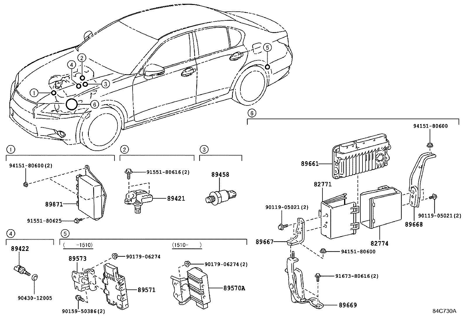 Daihatsu 89422-33030 - Senzor,temperatura lichid de racire aaoparts.ro