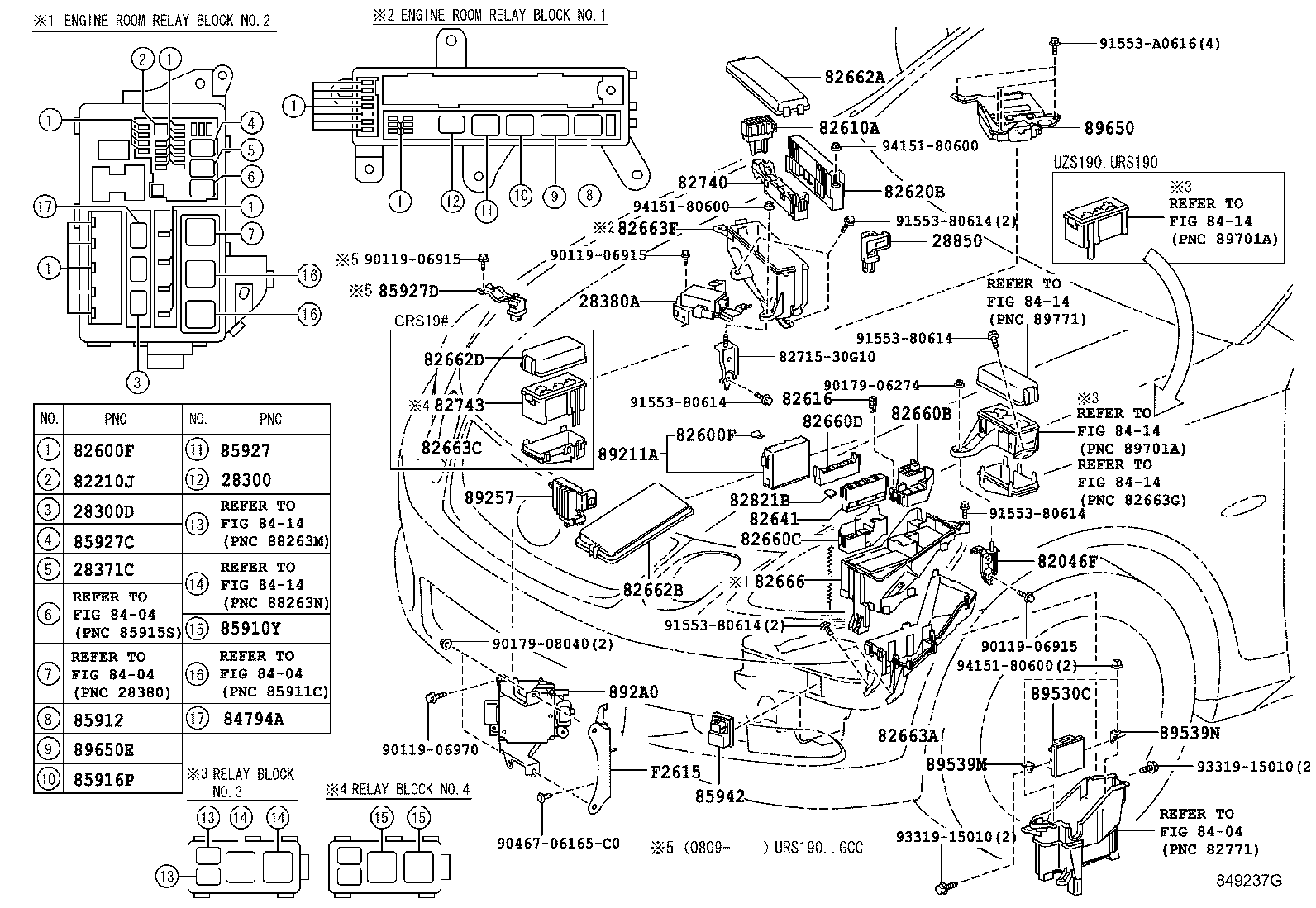 TOYOTA 9098208280 - Cutie cu sigurante aaoparts.ro