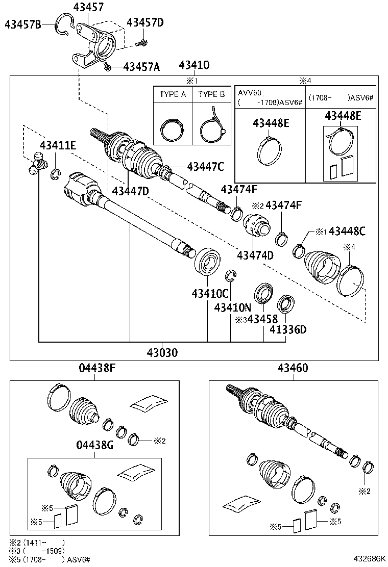 TOYOTA 4341033310 - Planetara aaoparts.ro