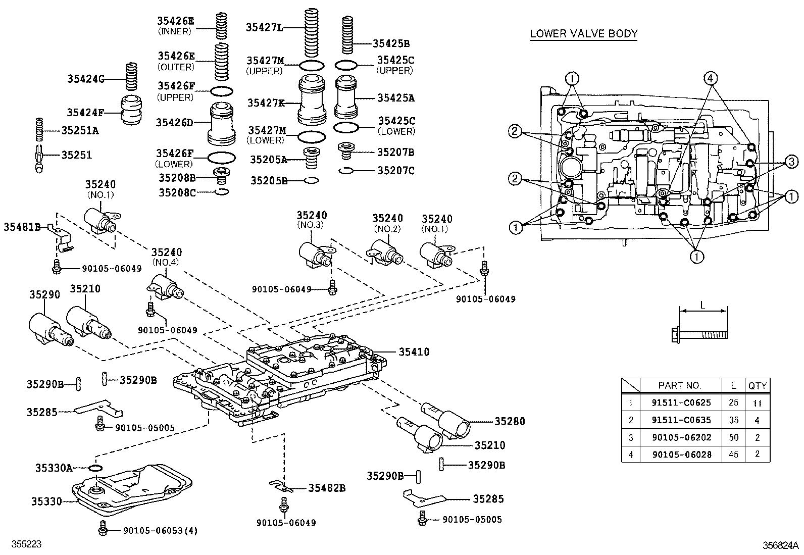 TOYOTA 3533030090 - Filtru hidraulic, cutie de viteze automata aaoparts.ro