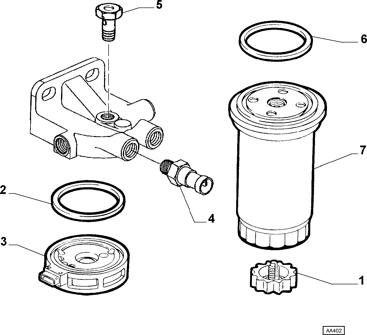 FIAT 9947995 - Filtru combustibil aaoparts.ro