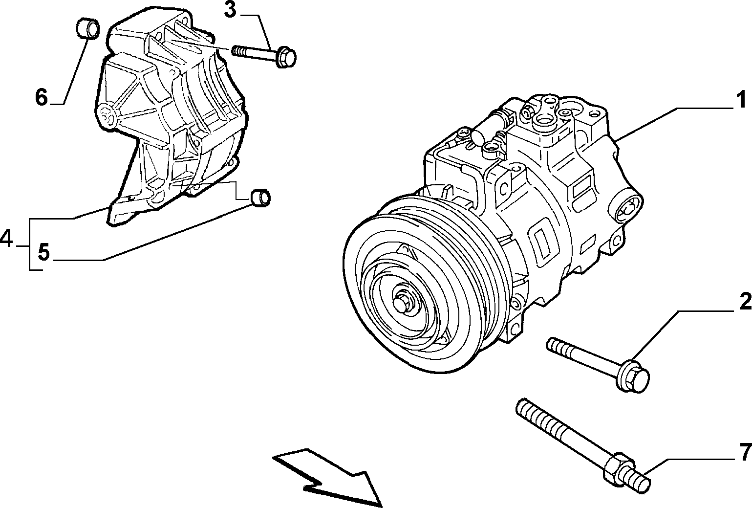 FCA 467 7509 4 - Compresor, climatizare aaoparts.ro