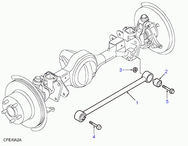 Land Rover RBX101340 - Suport,trapez aaoparts.ro