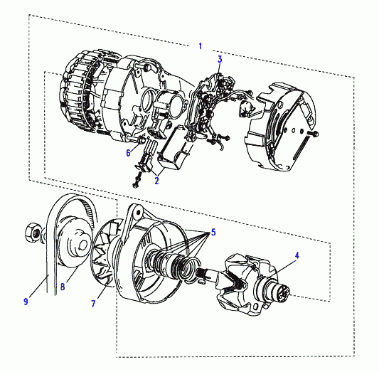 Land Rover RTC 5680N - Generator / Alternator aaoparts.ro