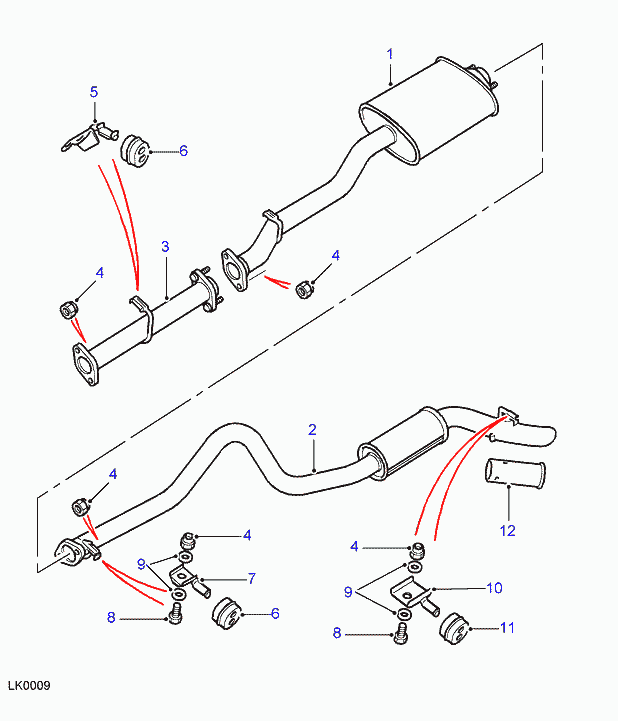 Rover ESR3172 - Cuzinet, stabilizator aaoparts.ro