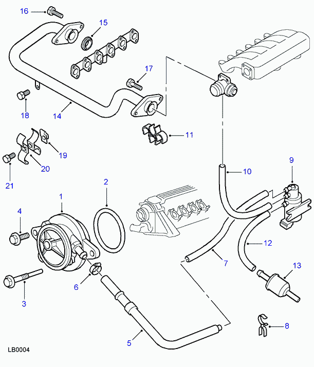 Land Rover STC 4202 - Filtru combustibil aaoparts.ro