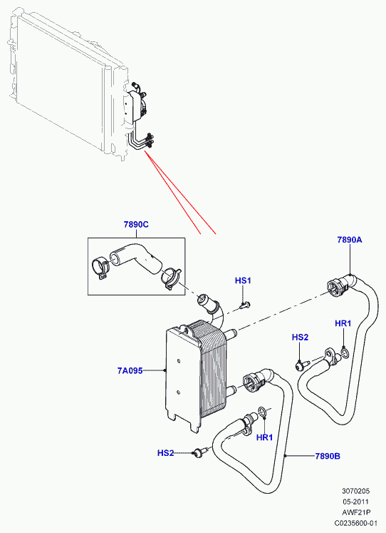 Frigair 0711.4004 - Radiator racire ulei, cutie de viteze automata aaoparts.ro