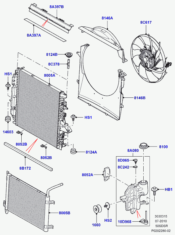 NRF 47869 - Ventilator, radiator aaoparts.ro