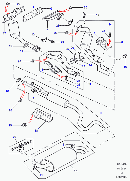 Land Rover MHK100930 - Sonda Lambda aaoparts.ro