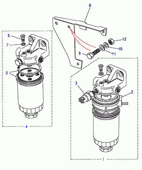 Land Rover AEU 2147L - Filtru combustibil aaoparts.ro