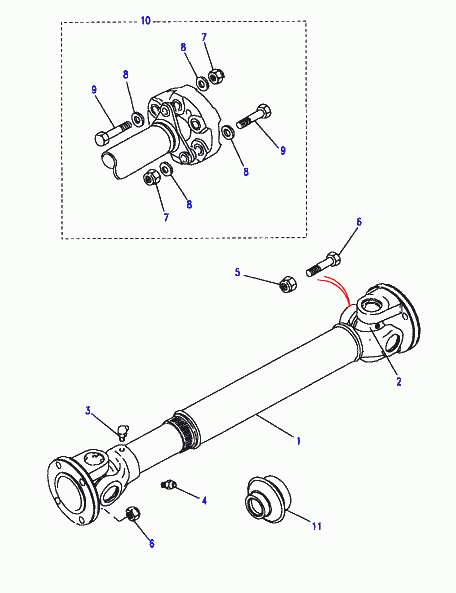 Land Rover RTC 4587 - Articulatie, cardan aaoparts.ro