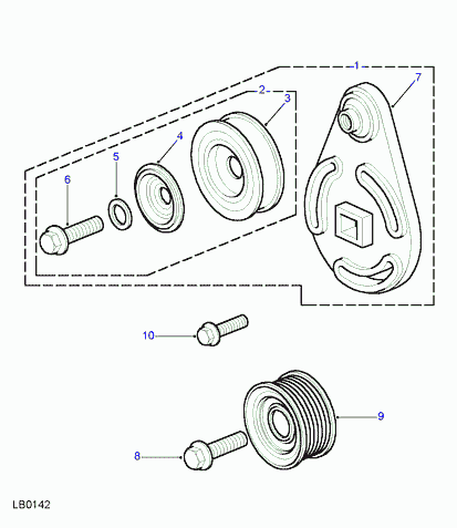Land Rover ERR4543 - Compresor, climatizare aaoparts.ro