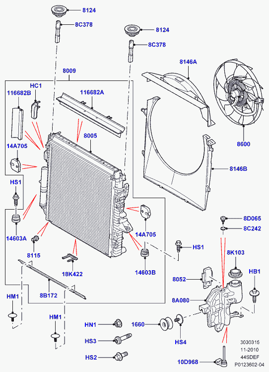 Land Rover PCD000090 - Buson,vas expansiune aaoparts.ro