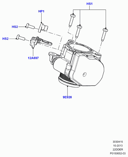 Land Rover LR003575 - Senzor,temperatura aer admisie aaoparts.ro