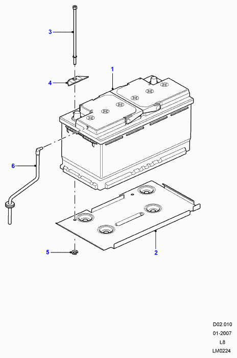 Varta 600402083 - Baterie de pornire aaoparts.ro