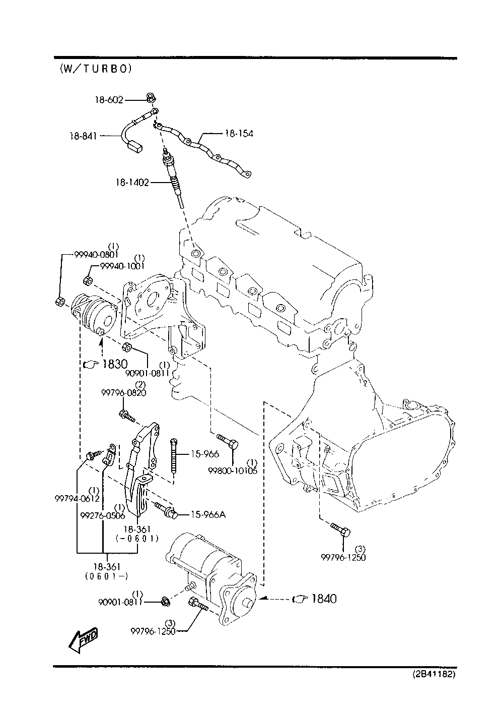 MAZDA RF2A-18-601 - Bujie incandescenta aaoparts.ro